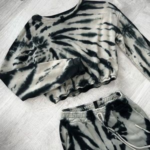 Tie dye pants set
